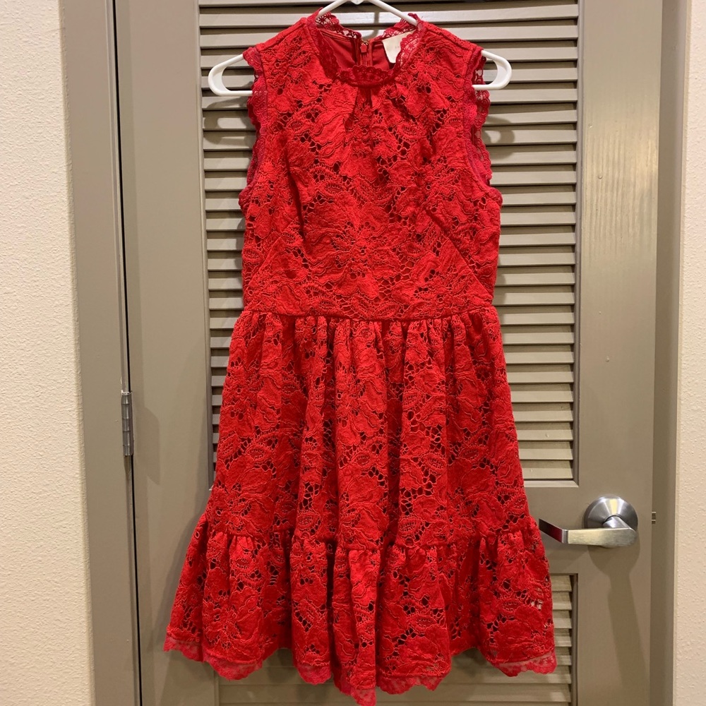 Kate Spade Poppy Field Lace Dress
